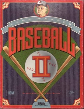 Earl Weaver Baseball II poster